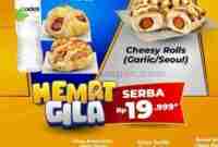 Promo Dominos Pizza Paket Hemat Gila Serba 19Ribuan