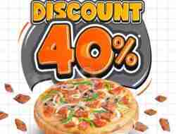 Promo Dominos Pizza Weekend Special Medium Pizza Diskon 40%