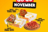Promo Geprek Bensu Go Go November 3 Menu Hanya 66Ribu