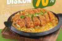 Promo Kimukatsu Diskon 70% Spesial Kartu Kredit JENIUS