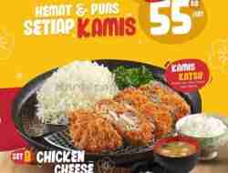 Promo Kimukatsu Kamis Chicken Katsu Layered Hanya 55Ribu