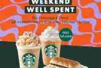 Promo Starbucks Weekend Well Spent Gratis 1 Minuman Tall 1