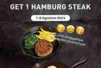 Promo Steak Hotel by HOLYCOW Beli 1 Gratis 1 Hamburg Steak