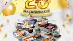 Promo Sushi Tei 20th Anniversary Diskon Hingga 20%