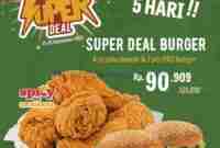 Promo Texas Chicken Combo Super Deal Mulai 90Ribu 1