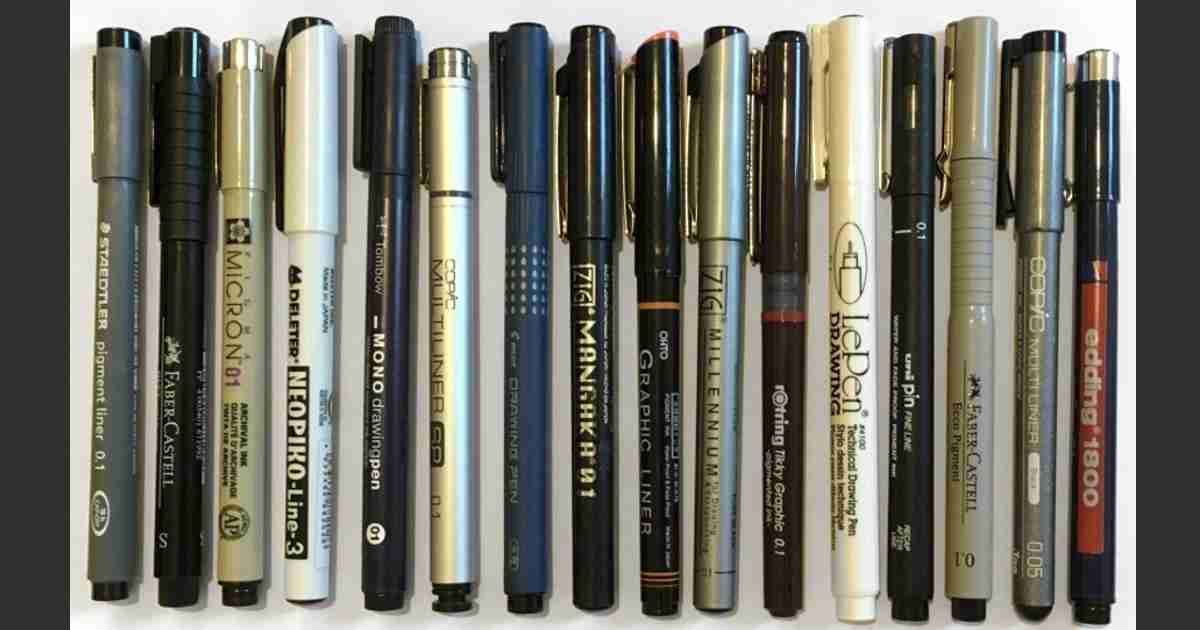 Tips Memilih Drawing Pen yang Sesuai
