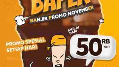 Promo Burger Up Spesial Bulan November Harga Mulai 50Ribuan 1