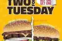 Promo Carls Jr Selasa Beli 1 Gratis 1 Terbaru November 2023