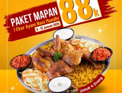 Promo Emados Paket Mapan 1 Ayam Nasi Mandhi 88 Ribu