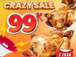 Promo Emados Shawarma Super Deal 3 Ekor Ayam Rp 99Ribu