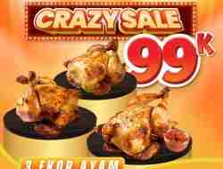 Promo Emados Shawarma Super Deal 3 Ekor Ayam Rp 99Ribu