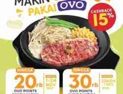 Promo Pepper Lunch Special Deals Cashback 15% Dengan OVO