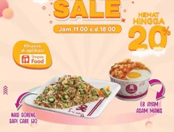 Promo Solaria Flash Sale ShopeeFood Hemat Hingga 20%