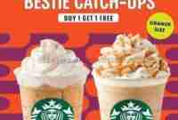 Promo Starbucks Beli 1 Gratis 1 Minuman Grande Size 1