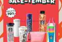 Promo Starbucks SALETEMBER Merchandise Diskon Up to 70% 1