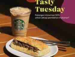 Promo Starbucks Tasty Tuesday Diskon 50% Untuk Tall Beverage