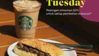 Promo Starbucks Tasty Tuesday Diskon 50% Untuk Tall Beverage 1