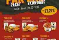 Promo Texas Chicken Paket Pak Eko Mulai 27 Ribuan