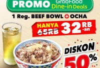 Promo Yoshinoya Diskn 50% Dine In Deals GrabFood