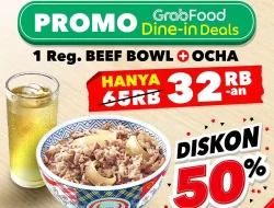 Promo Yoshinoya Diskn 50% Dine In Deals GrabFood