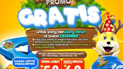 The Jungle Birthday Promo Gratis Tiket Masuk Desember 2024