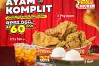 Promo Fritto Chicken Beli 4 Potong Ayam Hanya 60Ribu
