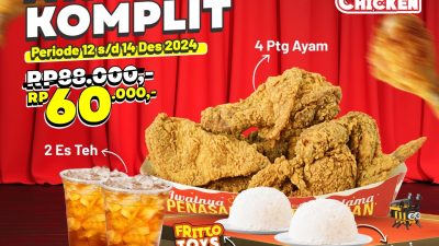 Promo Fritto Chicken Beli 4 Potong Ayam Hanya 60Ribu