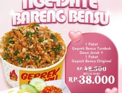 Promo Geprek Bensu Spesial Nge Date Bareng Bensu 38 Ribu