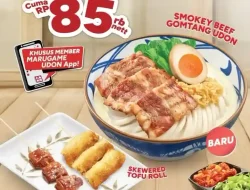 Promo Marugame Udon Paket Nomat Harga Hanya 85Ribu