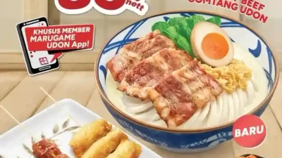 Promo Marugame Udon Paket Nomat Harga Hanya 85Ribu