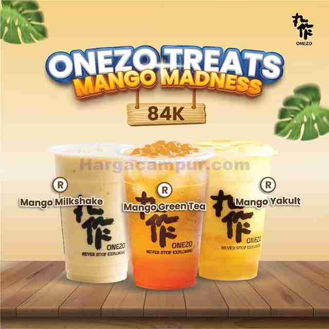 Promo Onezo Treats Bundling 3 Minuman Mulai 84Ribu 1