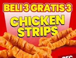 Promo CFC Rabu Beli 3 Gratis 3 Chicken Strips Juli 2024