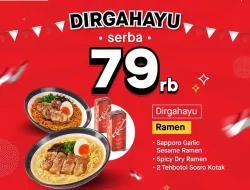 Promo Ichiban Sushi Paket DIRGAHAYU Harga Serba 79Ribu