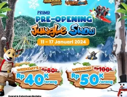 Promo Jungleland Sentul Pre Opening Jungle Snow 40Ribuan