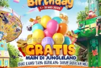 Promo Jungleland Spesial Birthday Gratis Tiket Masuk
