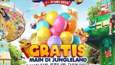 Promo Jungleland Spesial Birthday Gratis Tiket Masuk
