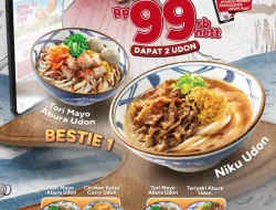 Promo Marugame Udon Paket Bestie 2 Udon Hanya 99Ribu