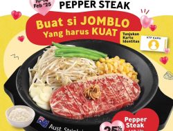 Promo Pepper Lunch Valentine Diskon 25% Pepper Steak