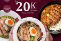 Promo Roji Ramen Diskon 20 ribu All Items
