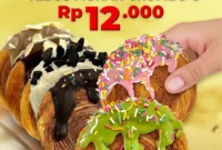 Promo Roti O Tebus Murah Crombo O 12Ribu