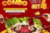 Promo Sakabe Buffet Saka Combo Beli 3 Gratis 1 Pax