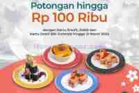 Promo Tom Sushi Diskon Hingga 100 Ribu Khusus Debit & Kredit BNI