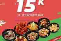 Promo Tom Sushi Semua Donburi Hanya Rp 15Ribu