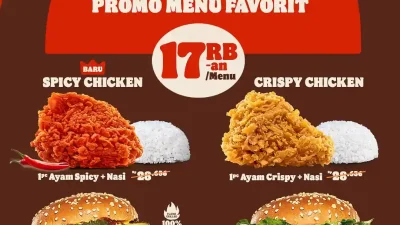 Promo Burger King Spesial 11.11 Menu Favorit Hanya 17Ribuan