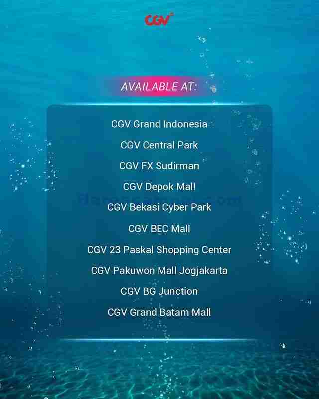 Promo CGV Beli Tiket + Combo Aquaman Gratis Collectible Ticket 2