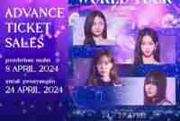 Promo Cinema XXI Advance Ticket Sales aespa WORLD TOUR in cinemas