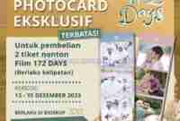Promo Cinema XXI Gratis Photocard Eksklusif 172 Days 1