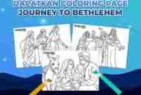 Promo Cinepolis Cinemas Gratis Coloring Page Journey To Bethlehem 1