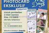 Promo Cinepolis Cinemas Gratis Photocard Eksklusif 172 Days 1