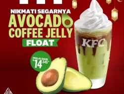 Promo KFC Menu Baru Avocado Coffee Jelly Float 14Ribuan